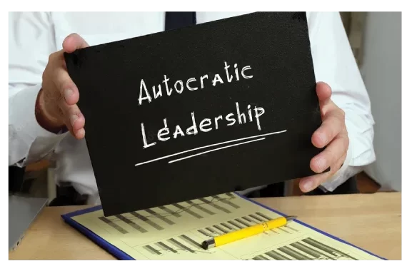 autocratic leadership clipart