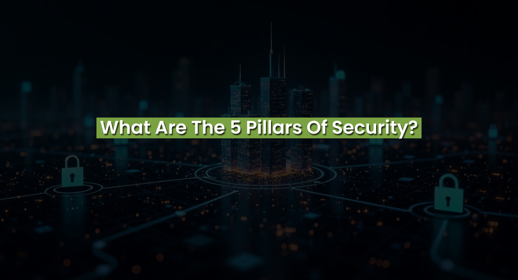 5 pillars of security illustration